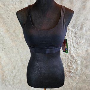 Creora Women's Black Power Fit Ruco-Bac Sport Bar Size L